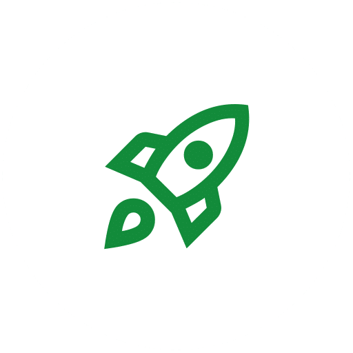 White circle with a grey number 4 in the middle